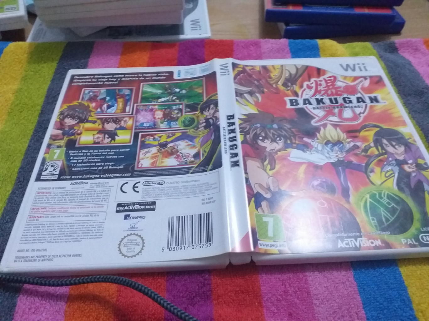 Complejo Ver internet Soledad ᐅ GAMIMBO - Bakugan Battle Brawlers WII PAL ESPAÑOL de Wii nuevo o de segunda mano Complejo Ver internet Soledad ᐅ GAMIMBO - Bakugan Battle Brawlers WII PAL ESPAÑOL de Wii nuevo o de segunda mano
