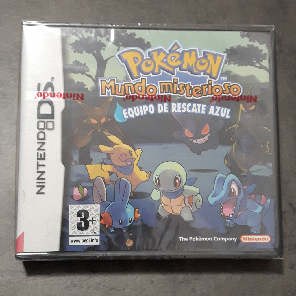 ᐅ GAMIMBO - Pokemon Mundo Misterioso: Equipo de rescate azul de Nintendo DS  nuevo o de segunda mano