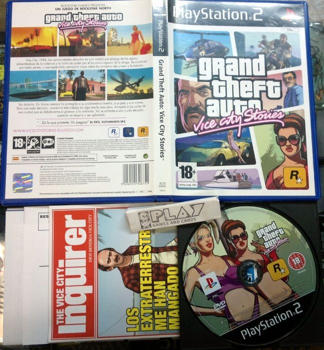 Grand Theft Auto Vice City Stories para PS2 - Seminovo