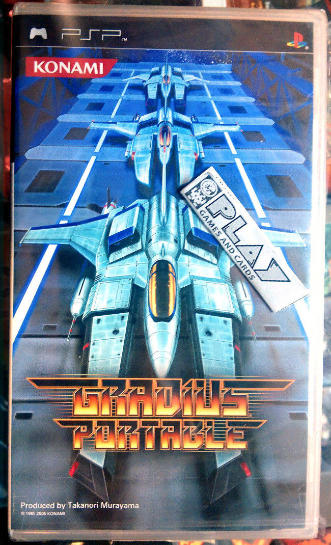 ᐅ GAMIMBO GRADIUS PORTABLE PSP JAPAN IMPORT NUEVO PRECINTADO NEW