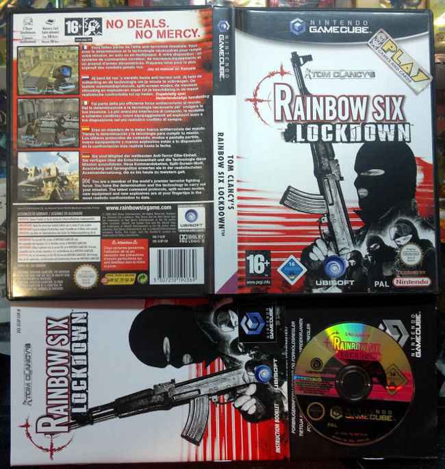 rainbow six lockdown gamecube rainbow six lockdown gamecube