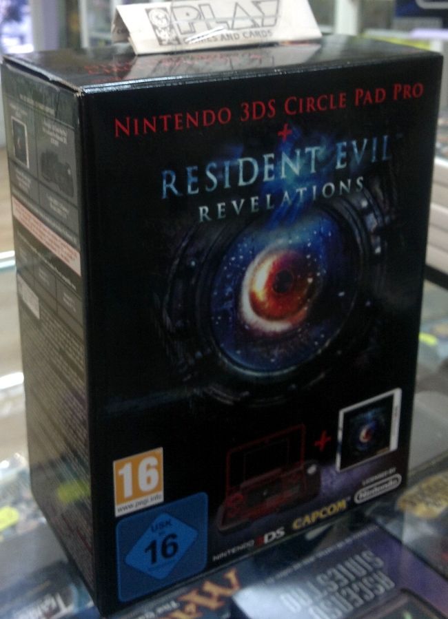 ᐅ GAMIMBO RESIDENT EVIL REVELATIONS + CIRCLE PAD PRO PAL ESPAÑA MINT