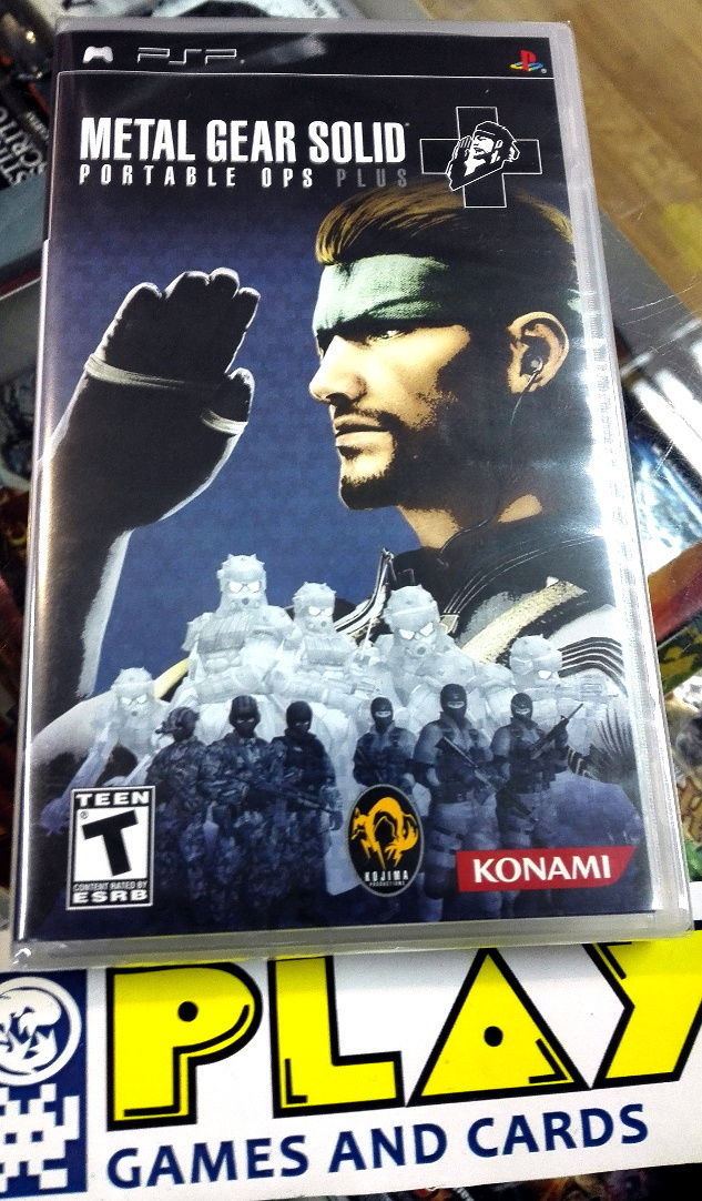 ᐅ GAMIMBO METAL GEAR SOLID PORTABLE OPS PLUS PSP USA NUEVO PRECINTADO