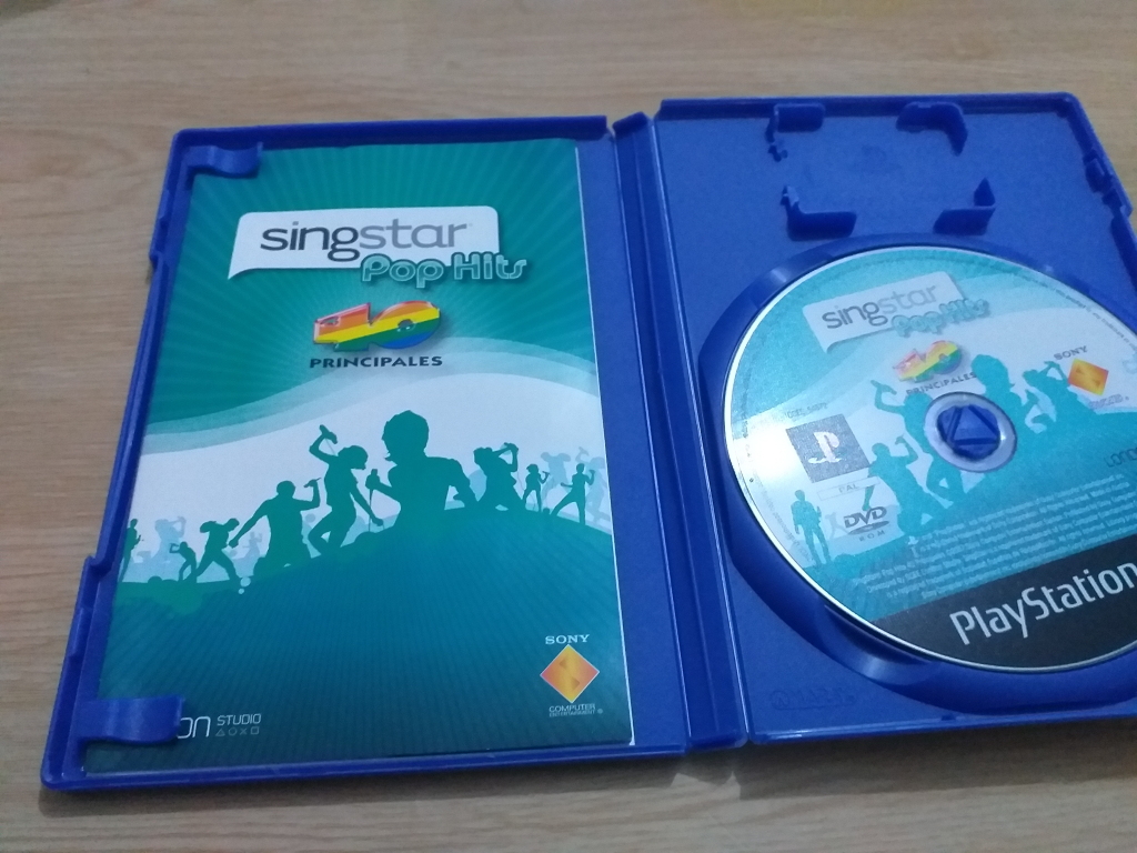 ᐅ GAMIMBO SINGSTAR POP HITS 40 PRINCIPALES ★ PLAYSTATION 2 PAL ESPAÑA