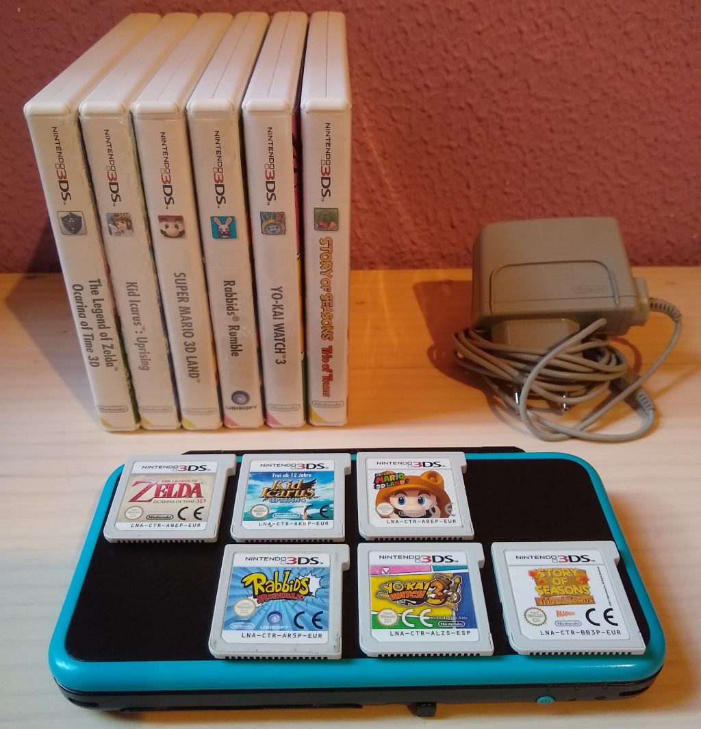 ᐅ GAMIMBO - NEW NINTENDO 2DS XL con juegos de Nintendo 3DS ...